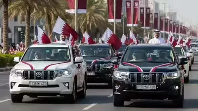 Qatar National Day 2025 safe car flags